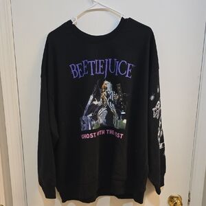 Torrid Sz 0 Beetlejuice Black Sweatshirt